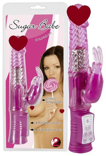 Вібратор СОЛОДКА КРИХІТКА (рожевий) Sex Aura