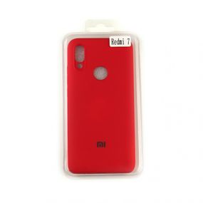 Чохол Silicone Cover Full   для Xiaomi Redmi 7 Red