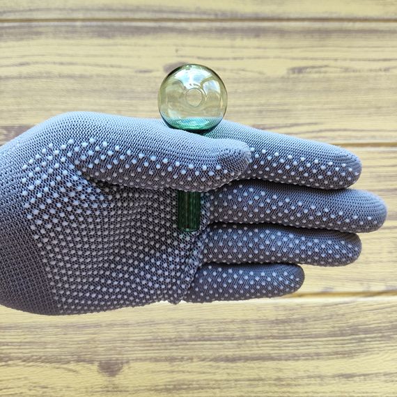 Стеклянная трубка Micro Plus Oil Green | Зображення 2