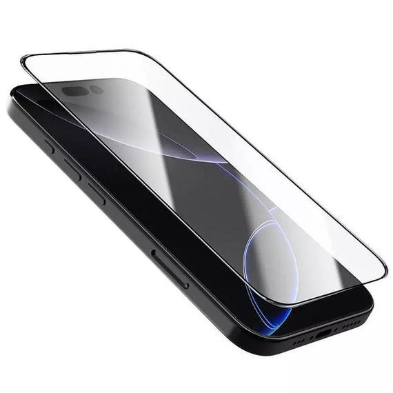 Защитное стекло Nillkin (CP+PRO) для Apple iPhone 16 (6.1") (+ аппликатор) Черный | Зображення 2