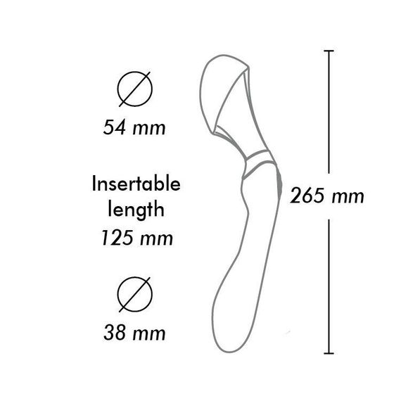 Вібромасажер Shunga Zoa Raspberry, двосторонній | Зображення 2