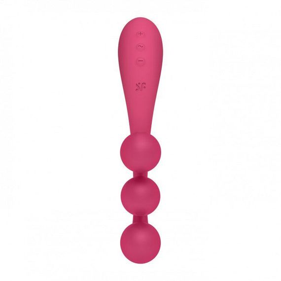 Универсальный вибратор Satisfyer Tri Ball 1, 3 мотора, гнется | Зображення 3