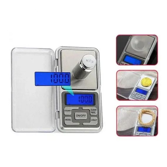 Ваги ювелірні компактні кишенькові 500г | Зображення 2
