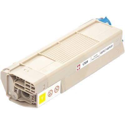 Тонер-картридж BASF OKI C5650/5750 Yellow 43872305/43872321 (KT-C5650Y) | Зображення 2