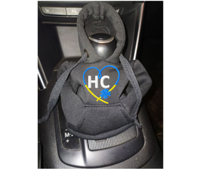 Чехол кофта Худи аксессуар на КПУ  Car Hoodie НС Львовская область черный подарок автомобилисту 10070