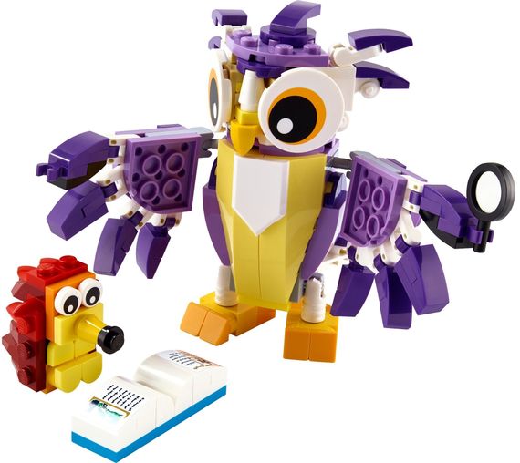 Конструктор LEGO Creator Фантастичні лісові істоти 31125 (31125) | Зображення 5