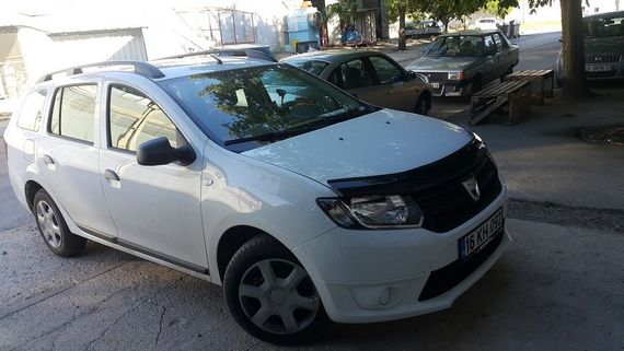 Дефлектор капоту (EuroCap) для Dacia Logan III 2013-2024 рр | Зображення 6