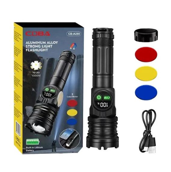 Ручний ліхтар з яскравим освітленням CB-A280-TG (47914-CB-A280_378) | Зображення 2