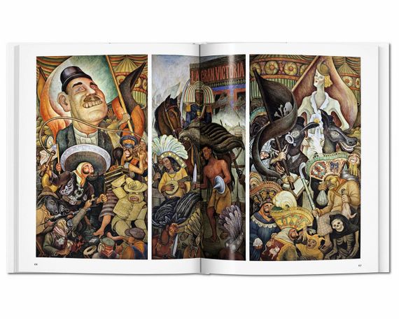 Дієго Рівера книги про життя великих художників Rivera - Taschen Подарункові книги про мистецтво | Зображення 3