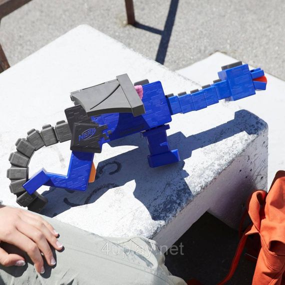 Бластер Nerf Minecraft Ender Dragon Нерф Майнкрафт Дракон енду (Ендер-дракон) Оригінал | Зображення 5