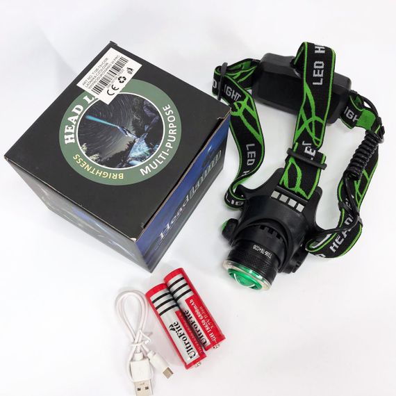 Ліхтар налобний T106-T6+COB, надпотужний ліхтар налобний, світлодіодний ліхтар на лоб | Зображення 8