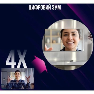 Веб-камера Lorgar Rapax 701 Streaming 2K Pink (LRG-SC701PK) | Зображення 1