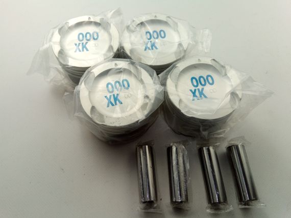 Поршень Nexia 1.5 16v 76,50 стандарт, AMP (PX-DAE-4F-3548-000) к-т зі пальцями (96183336) | Зображення 1