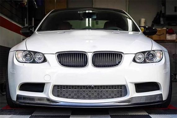 Накладка на передній бампер Lip AK-Style (для M3, Карбон) для BMW 3 серія E-90/91/92/93 2005-2011 рр | Зображення 3