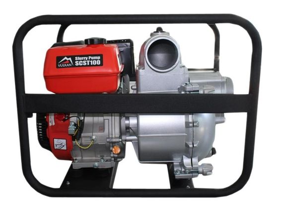 Мотопомпа бензинова Vulkan SCST100 для сильнозабрудненої води | Зображення 1