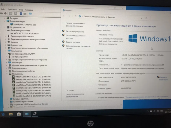 Ноутбук HP Elitebook 640 G4 14.1 FHD core i5 8250U/8gb/500 Gb HDD | Зображення 6