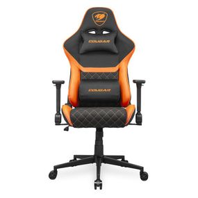 Крісло ігрове Armor One V2 F, чорний помаранчевим