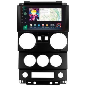 Штатна магнітола Sigma PRO 98128 2K 8+128 Gb Jeep Wrangler 3 JK (F1) 2008-2010 9" (L1)