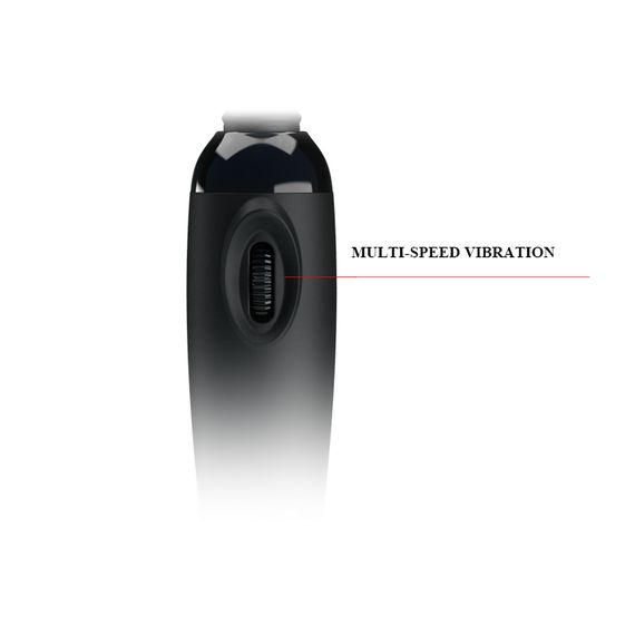 Вібромасажер - Power Wand Massager Black | Зображення 4