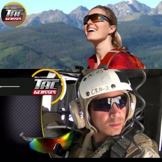 Tac Glasses — солнцезащитные очки в стиле милитари, для вождения антибликовые | Зображення 6