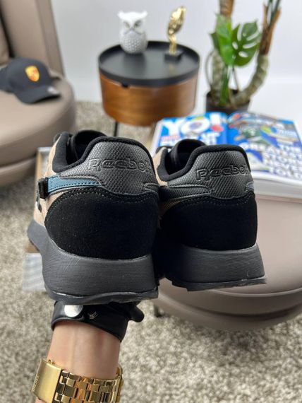 Чоловічі кросівки Re-ebok Classic Leather New Black Wood 46 29.5 см | Зображення 2