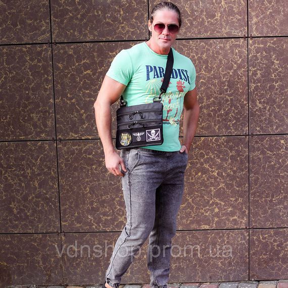 Качественная сумка-кобура, Сумка мужская тактическая сумка нагрудный тактическая слинг кобура XK-24 | Зображення 8