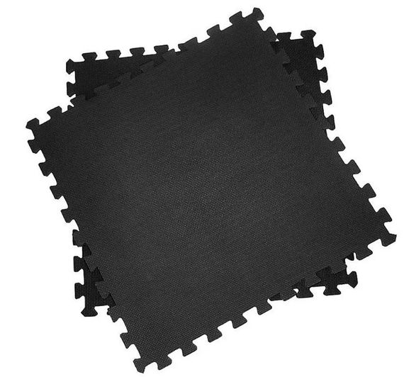 Килимок пазл Toorx Interlocking 4 елементи 61 х 61 х 1,2 см Antracite (MAT-60) | Зображення 1