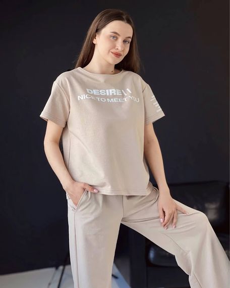 Костюм жіночий Носи своє 46 Бежевий (p-13988-157165) | Зображення 8