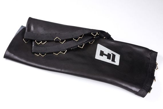 Батут Hop-Sport 8ft (244см) синій з внутрішньою сіткою | Зображення 8