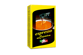 Кофе молотый  Віденська кава Espresso Crema 250г, смесь арабики Индии и Африки для эспрессо, кофемашин