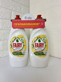 FAIRY Засіб для миття посуду Сенситив Ромашка та вітамін Е 2х900 мл