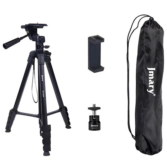 Штатив Jmary KP-2209 для зйомки 41-173см 3in1 + чохол Black | Зображення 1