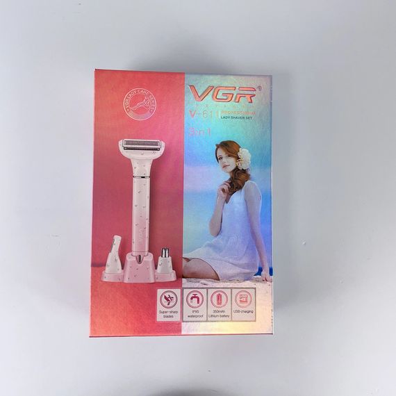 Епілятор безболісного видалення волосся XPRO VGR V-611 (45111-V-611_401) | Зображення 2
