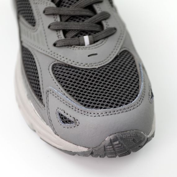 Кросівки чоловічі шкіряні 591325 Темно-сірі 41 42 43 44 45 | Зображення 3