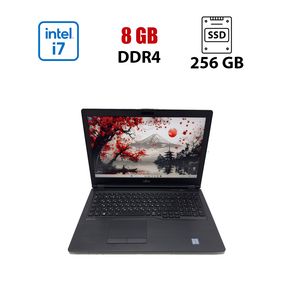 Ноутбук Fujitsu Lifebook U757 / 15.6" (1920x1080) IPS / Intel Core i7-7600U (2 (4) ядра по 2.8 - 3.9 GHz) / 8 GB DDR4 / 256 GB SSD / Intel HD Graphics 620 / WebCam б/в
