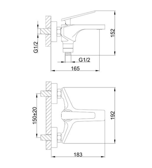 Смеситель для ванны Frap F3257 | Зображення 4