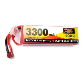 Акумулятор ZOP Power Li-Po 4s 3300 mAh 14.8v 100C коннектор T plug