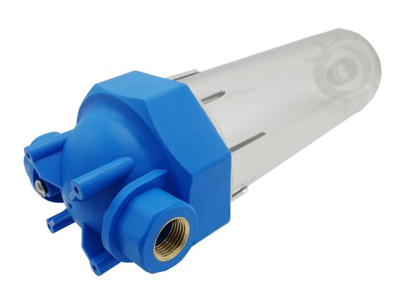 Фільтр механічного очищення DP-10-3/4"(mono, різьба латунь, колба прозора) 12шт | Зображення 7