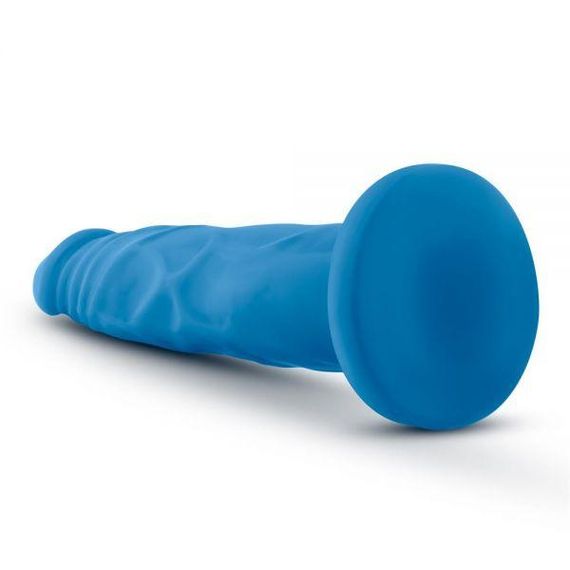 Фаллоимитатор NEO 7.5INCH DUAL DENSITY COCK NEON BLUE sexstyle | Зображення 2