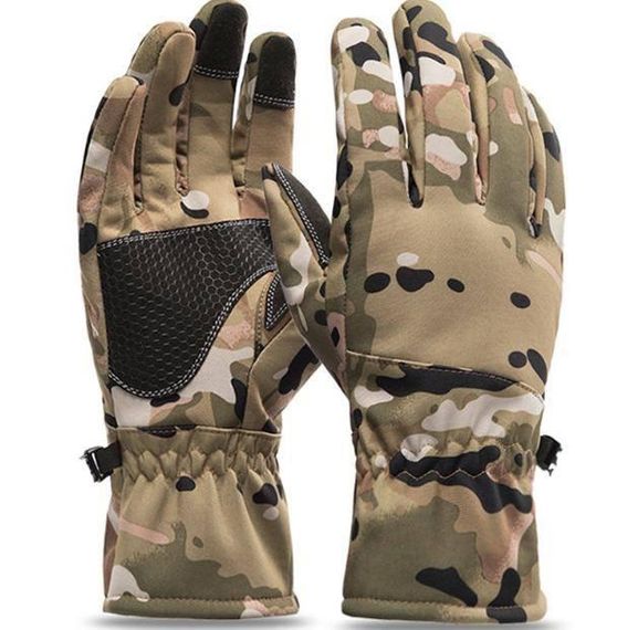 Рукавиці тактичні Soft Shell 5.0 мультикам