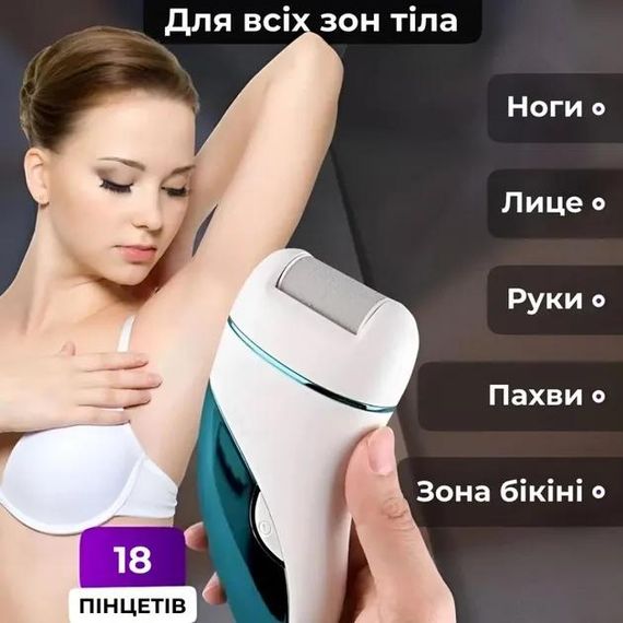 Епілятор жіночий акумуляторний 3 в 1 з USB VGR V-731 (41891-V-731_414) | Зображення 6
