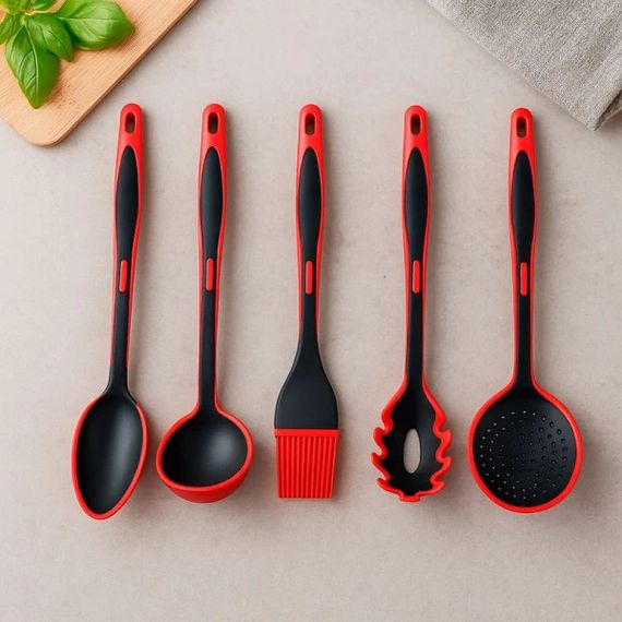 Набір кухонних речей Bollire Set-38-1 5 предметів чорний