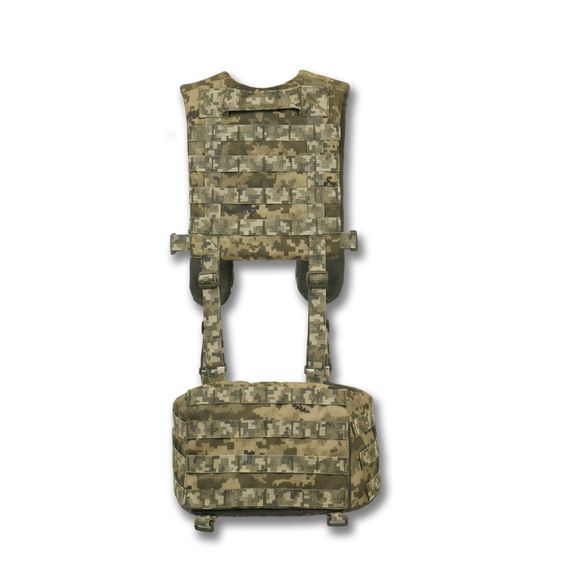 Ремни плечевые (лямки) мягкие для тактических поясов РПС Піксель | Зображення 4