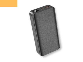 Павербанк зовнішній акумулятор XPRO PR144 20000mAh PD20W 22.5W з індикацією заряджання чорний (32741-01)