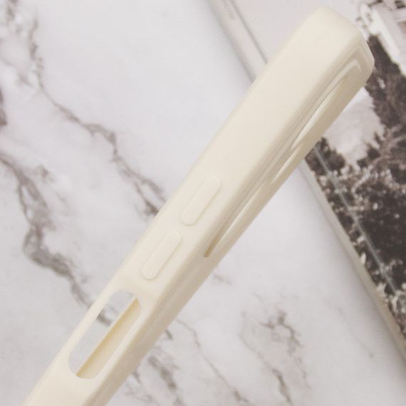 Силіконовий чохол Candy Full Camera для Infinix Hot 30i Бежевий / Antique White | Зображення 3