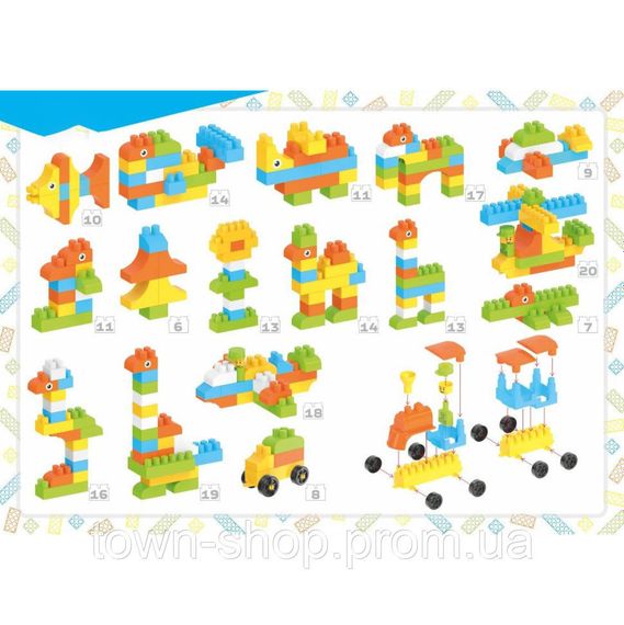 Игрушка "Конструктор ТехноК", арт.6573TXK 90 дет. | Зображення 3