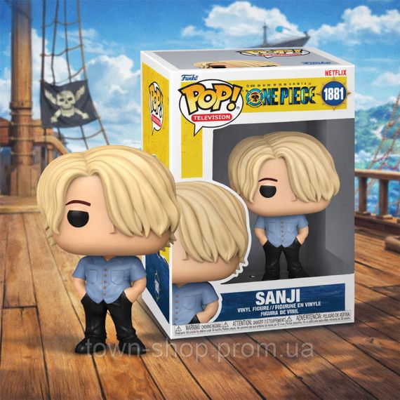 Игровая фигурка Funko POP! серии Большой куш S1 - Санджи | Зображення 2