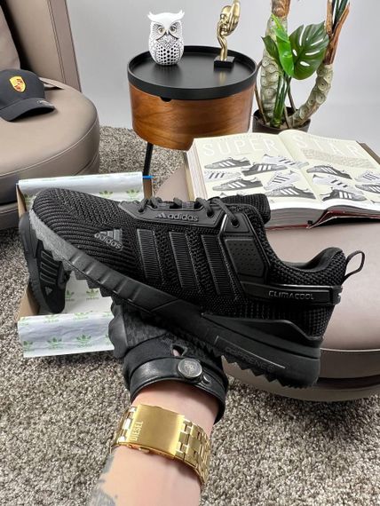 Чоловічі кросівки Climacool All Black  весна / літо / осінь A4065 45 28,5 | Зображення 6