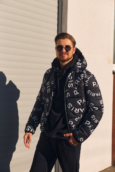 Куртка Париж-зима чорний S XL | Зображення 3