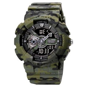 Чоловічий годинник Awarder 005 Camo Green
